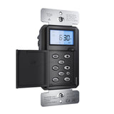 Radiant Programmable Astronomic Timer Switch in Black by Legrand Radiant