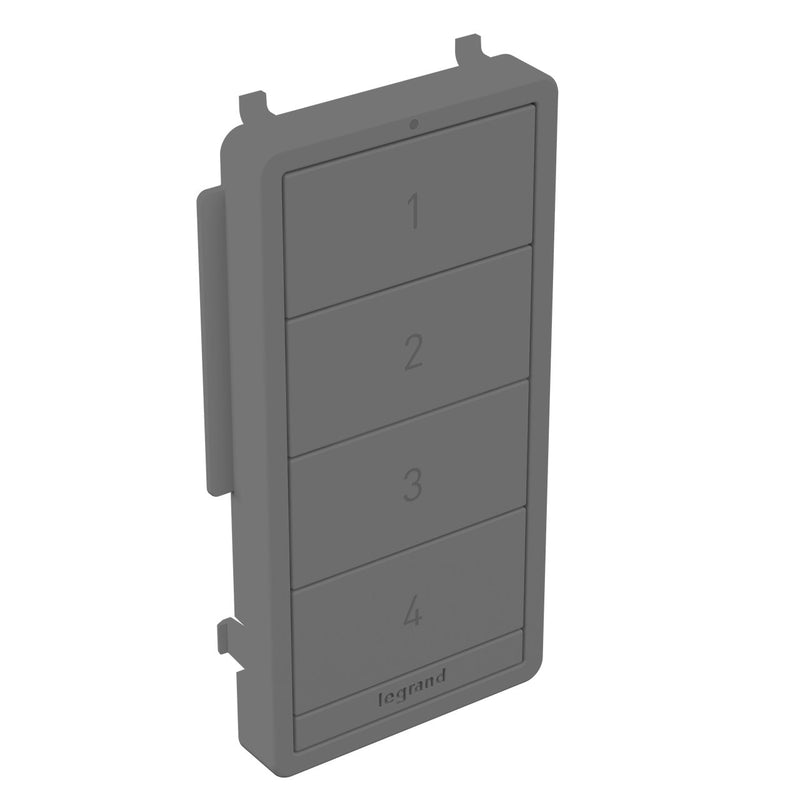 Radiant Scene Controller Color Change Kit with Netatmo in Black by Legrand Radiant