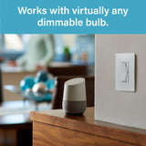 Radiant Smart LED Dimmer with Wi-Fi and Matter by Legrand Radiant installed in a home setting