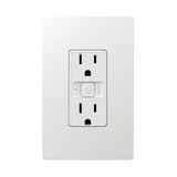 Radiant Smart Outlet with Wi-Fi and Matter in White by Legrand Radiant