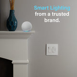 Radiant Smart Switch with Wi-Fi and Matter by Legrand Radiant installed in a home setting