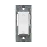Radiant Wired Wake and Sleep Smart Switch with Netatmo in White by Legrand Radiant, alternate view 1