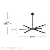 Rae Small LED Linear Suspension