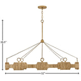 Raffi Large LED Linear Suspension