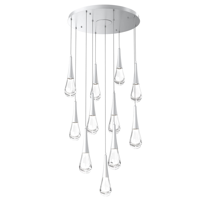 Raindrop Multi-Light Chandelier By Hammerton, Number Of Light: 11 Light, Finish: Classic Silver