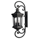 Raley Double XL Wall Mount Lantern - Museum Black - by Hinkley