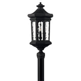 Raley Large Post Mount Lantern - Museum Black - by Hinkley