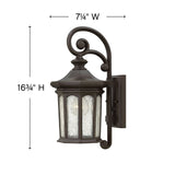 Raley Wall Mount Lantern