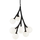 Rami Pendant Light Medium Black By Matteo