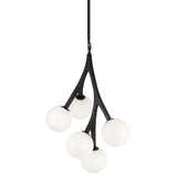 Rami Pendant Light Small Black By Matteo