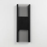 Rampart Outdoor Wall Sconce by ET2 - Large 2 Black