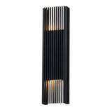 Rampart Outdoor Wall Sconce by ET2 - X-Large Black