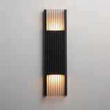 Rampart Outdoor Wall Sconce by ET2 - X-Large Black