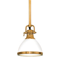 Randolph Pendant - 7 Inch - Aged Brass by Hudson Valley