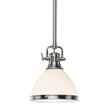 Randolph Pendant - 7 Inch - Satin Nickel by Hudson Valley