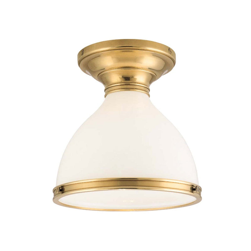 Randolph Semi Flush - Aged Brass by Hudson Valley