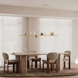 Random Stick Long Suspension by Lodes in Dining Room