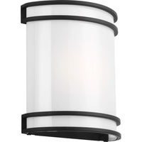 Ravel LED Outdoor Wall Lantern — Midnight Black