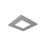 Reach Panel Trim by Dals - 4 Inch Square, Satin Nickel