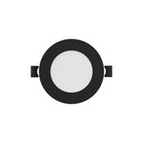 Reach Round LED Recessed Panel 12-Pack by Dals - Black