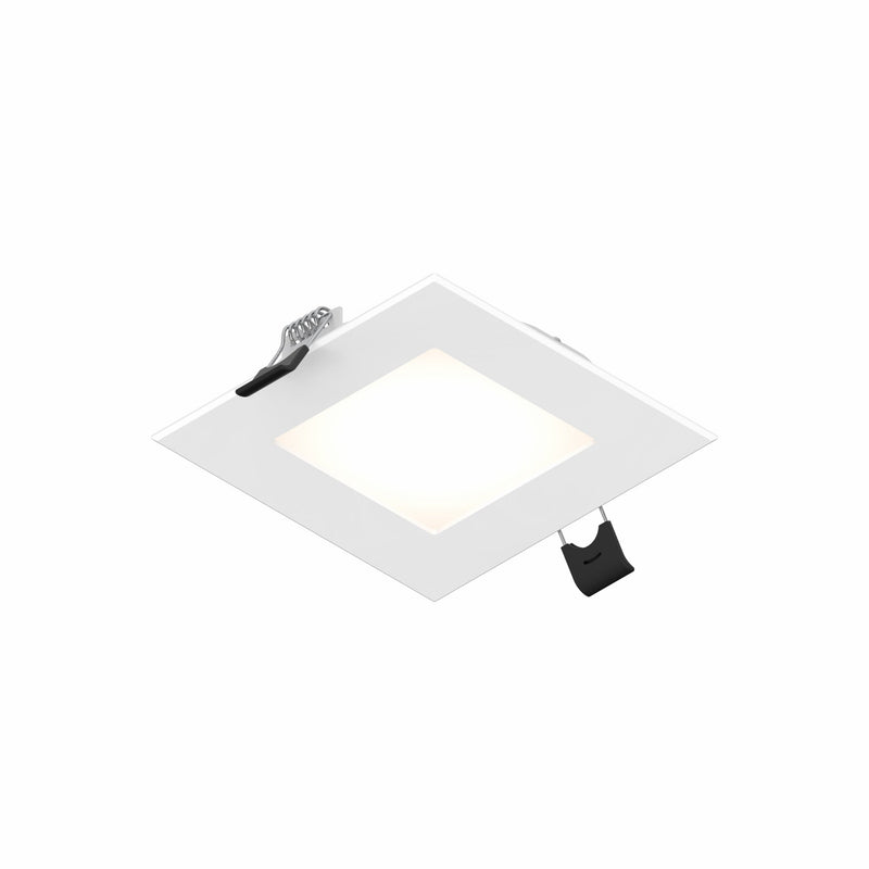Reach Square LED Recessed Panel by Dals - White