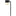 Realm 15513BK-LL Path Light Black By Hinkley - Side View