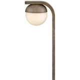 Realm 15513BK-LL Path Light Burnished Bronze By Hinkley - Side View