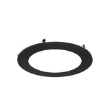 Recessed Trim Ring by Dals - 6 Inch, Black