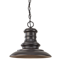 Redding Station Pendant Light Restoration Bronze By Generation Lighting