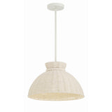 Reese Pendant 16'' Matte White