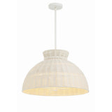 Reese Pendant 22'' Matte White