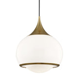 Reese Pendant - Aged Brass