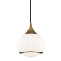 Reese Pendant - Aged Brass