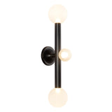 Reese Vanity Light — Urban Bronze, Opal Glass