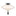 Reeve Flush Mount — Matte Black/Opal Glass