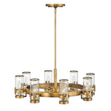 Reeve Medium Single Tier Chandelier - Heritage Brass - by Hinkley