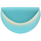 Reflecting Pool Ceramic Petal ADA LED Wall Sconce by Justice Design