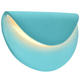 Reflecting Pool Ceramic Petal ADA LED Wall Sconce by Justice Design