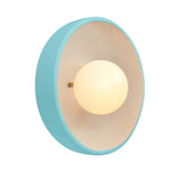 Flush Coupe Ceramic Wall Sconce