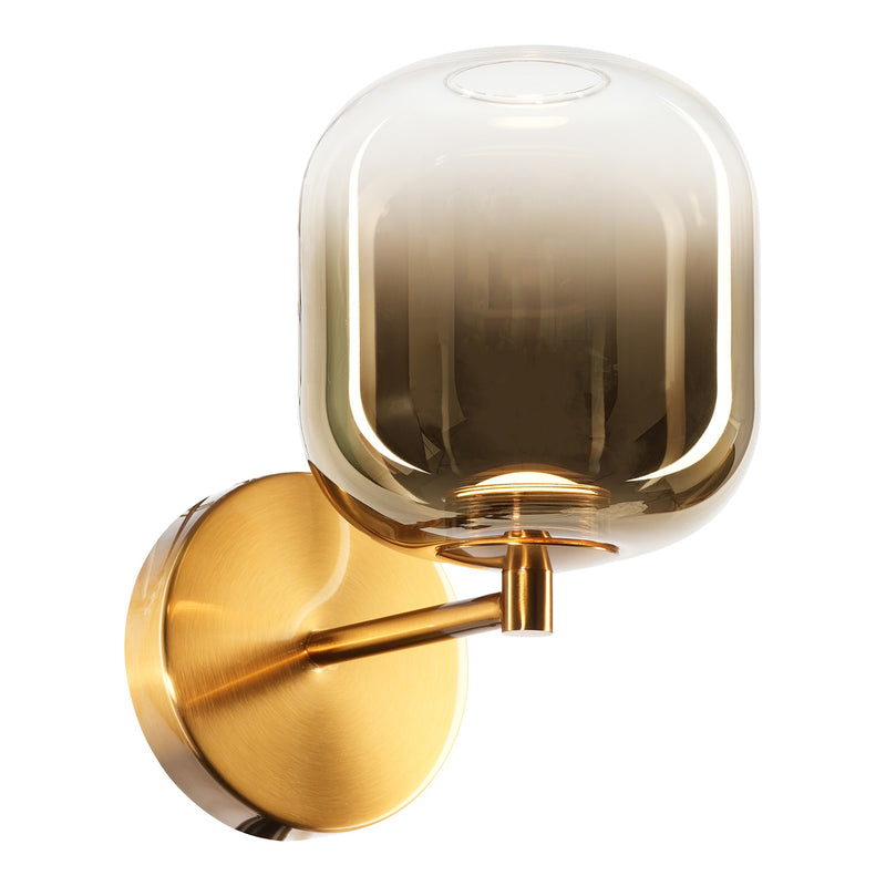 Refrax Wall Sconce 6 Inch Aged Gold Brass