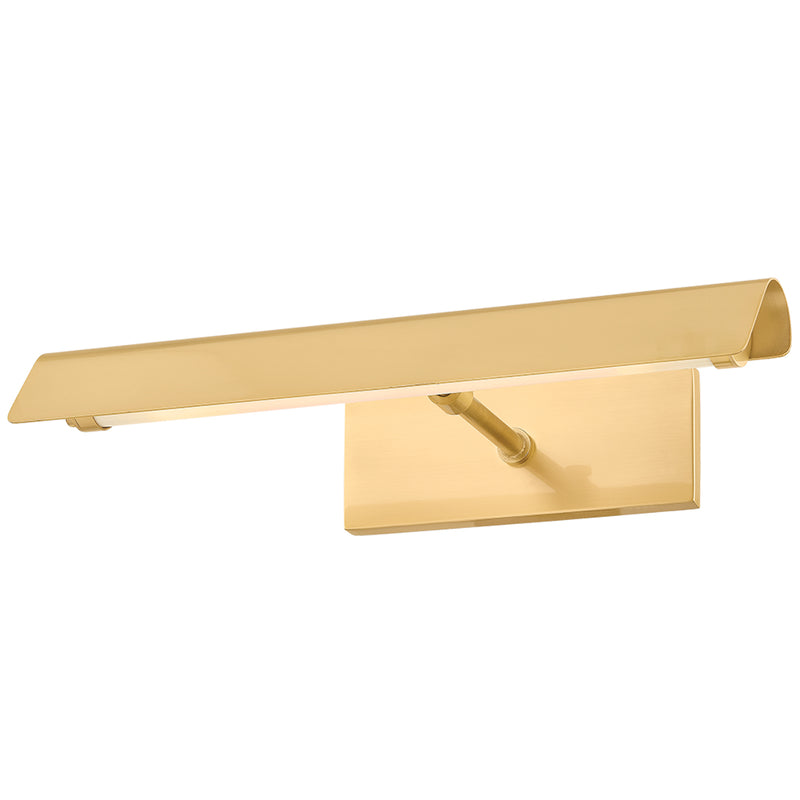 Regan Picture Light Small Aged Brass By Mitzi