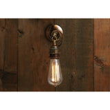 Rehau Wall Light - Antique Brass