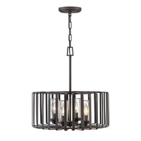 Reid Large Single Tier - Brushed Graphite - by Hinkley