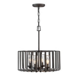 Reid Large Single Tier - Brushed Graphite - by Hinkley