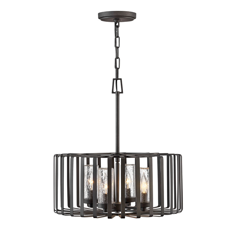 Reid Large Single Tier - Brushed Graphite - by Hinkley