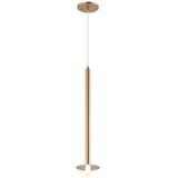 Reigndrop Pendant Light Aged Gold Brass By Matteo - Front View3