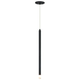Reigndrop Pendant Light Matte Black By Matteo - Front View2