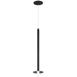 Reigndrop Pendant Light Matte Black By Matteo - Front View3