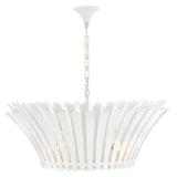 Reina Medium Tapered Chandelier - Textured Plaster - by Hinkley