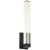 Reiya Square 13 Wall Sconce Nightshade Black By Visual Comfort Main View 1